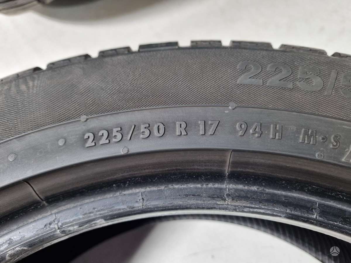 Continental 6-7mm, universalios 225/50 R17