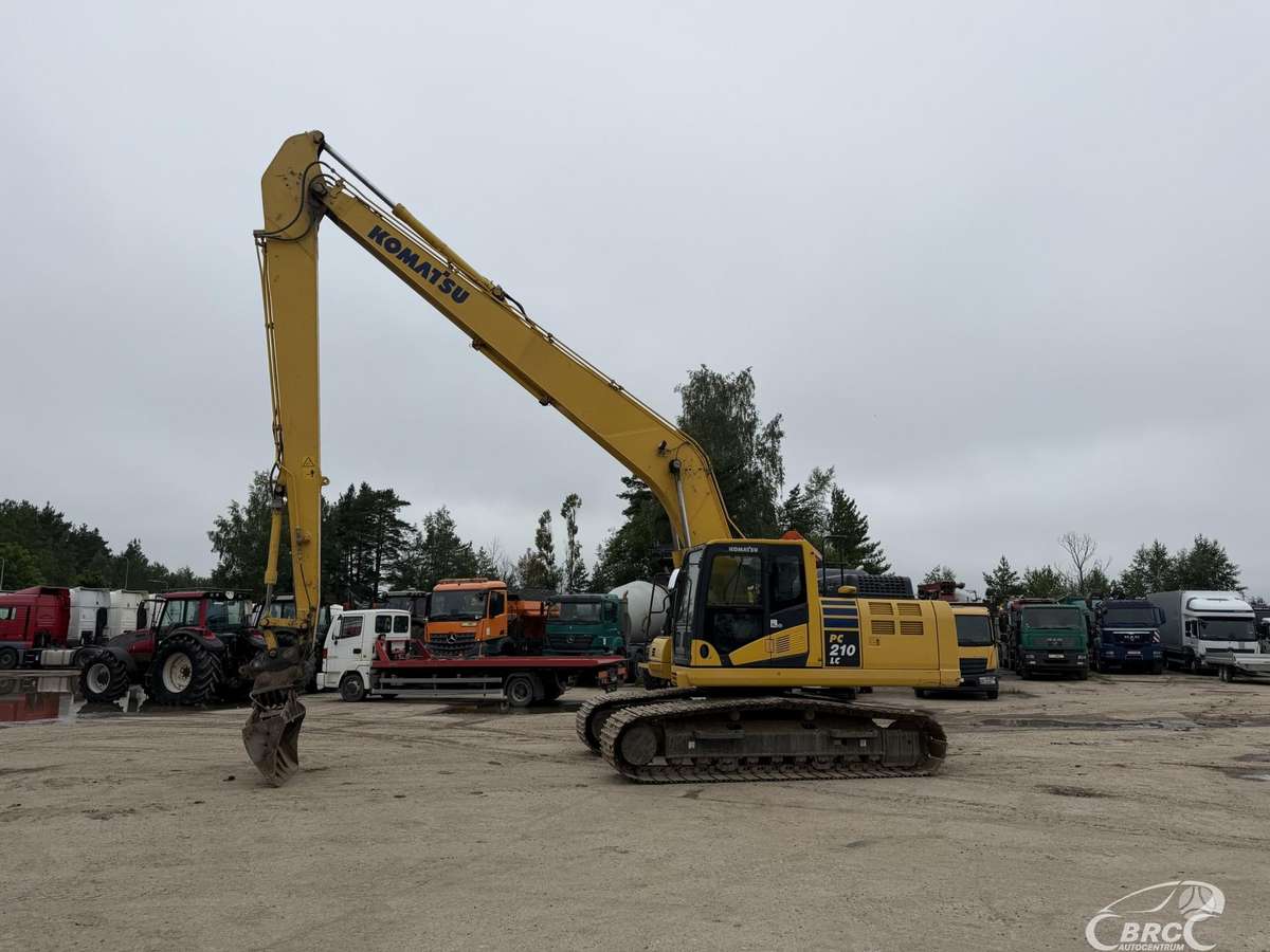 Komatsu PC210LC-11EO Long Reach, экскаваторы