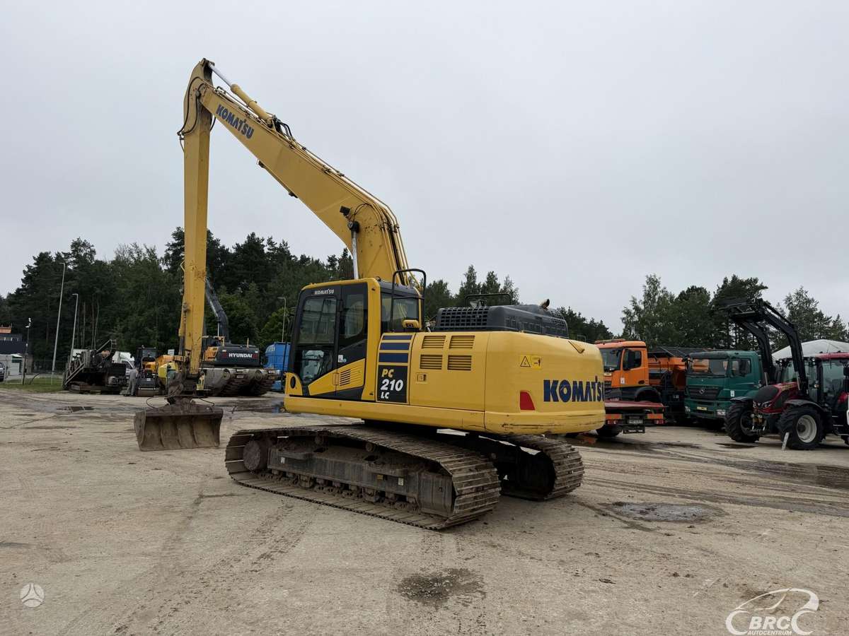 Komatsu PC210LC-11EO Long Reach, экскаваторы