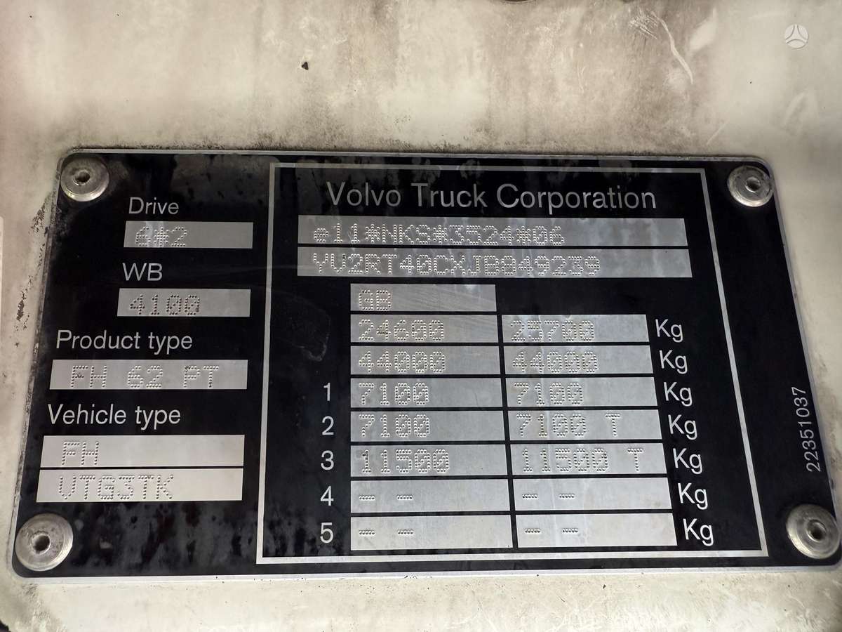 Volvo FH 500, single sleeper