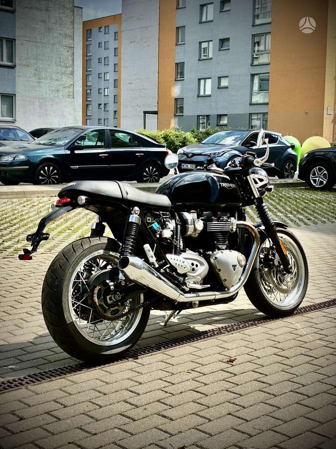Triumph Thruxton 1197cc, street / classic