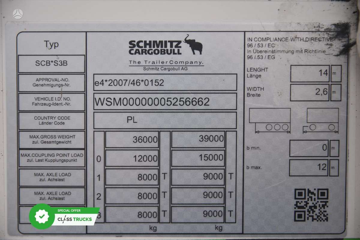 Schmitz SKO Double Deck FP60 SLXi 300 LA, рефрижераторы