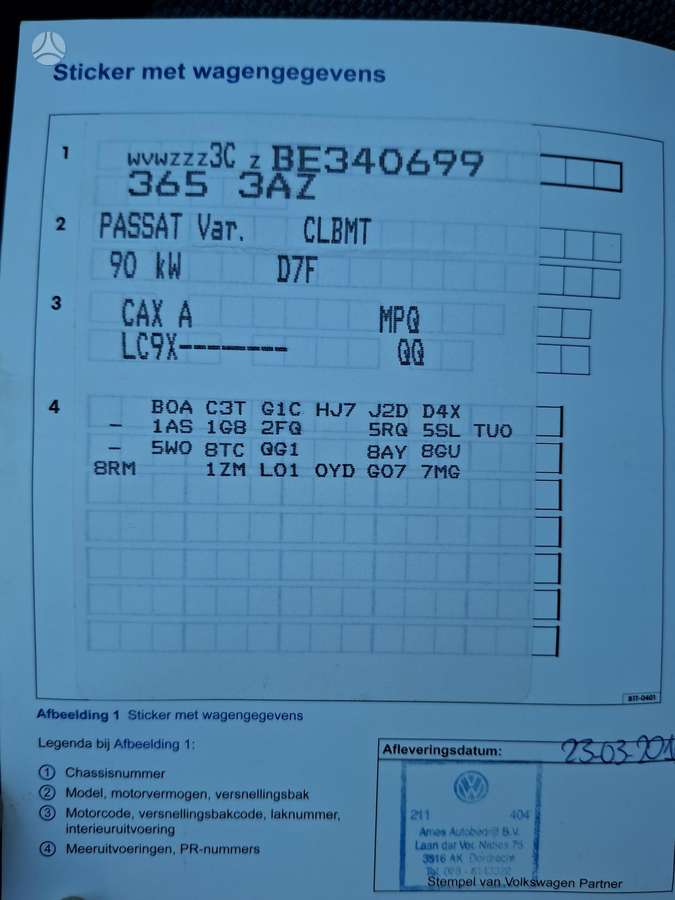 Volkswagen Passat, 1.4 l., Универсал
