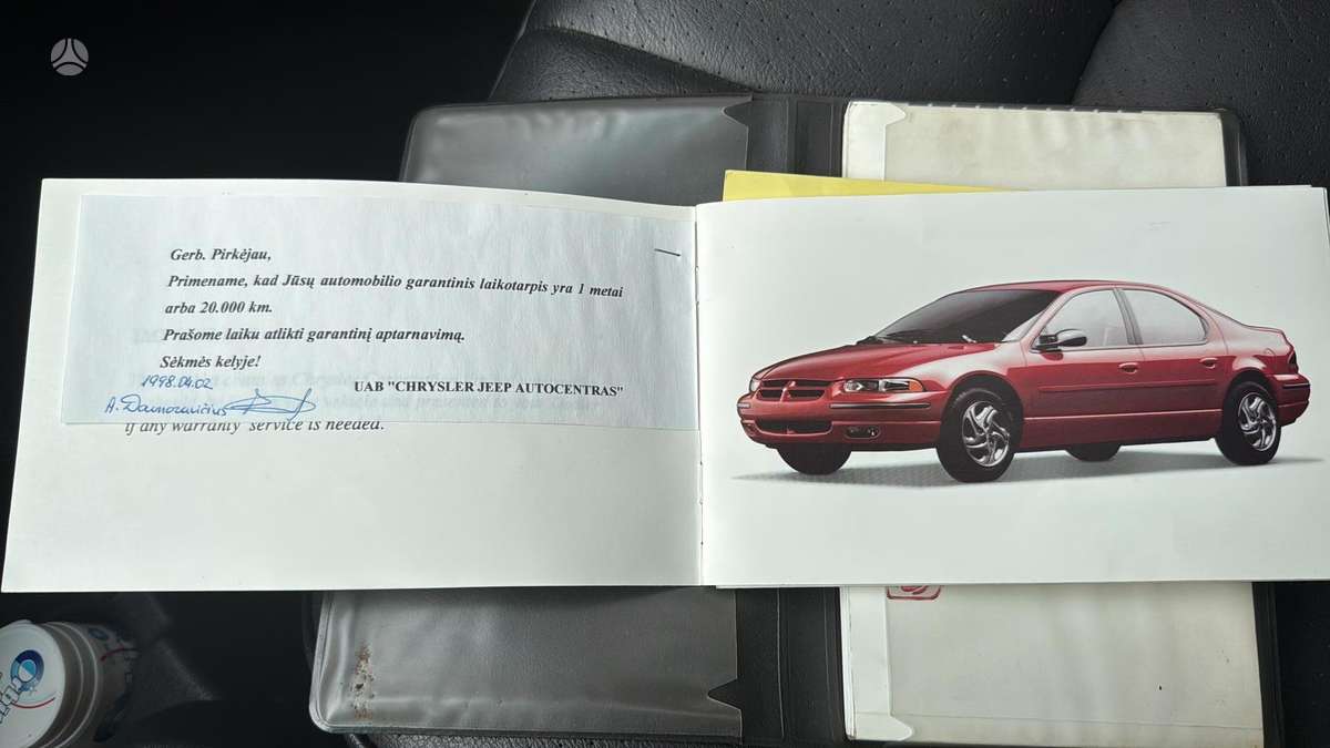 Chrysler Stratus, 2.4 l., Седан