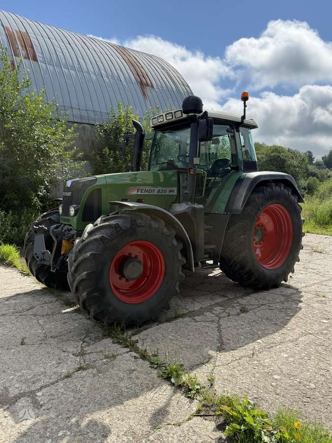 Fendt 820 VARIO TMS, тракторы