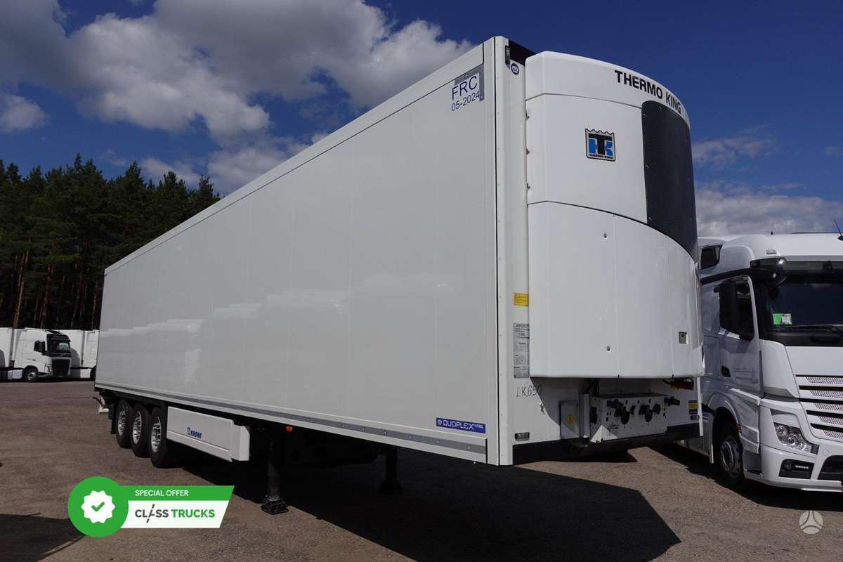 Krone SDR D-Deck FP60 SLXi300 LiftingAxle, refrigerated
