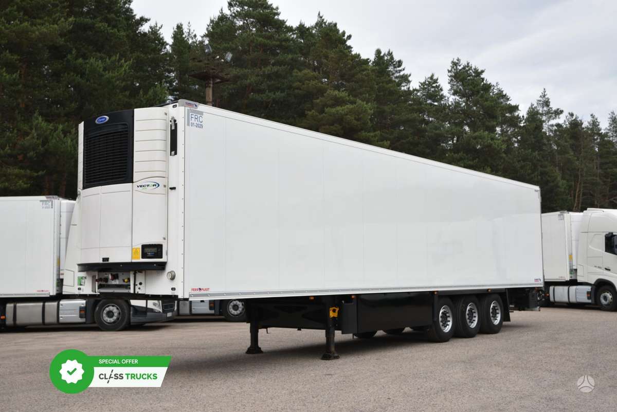 Schmitz Double Deck FP 60 Carrier Vector 1550 Li, refrigerated