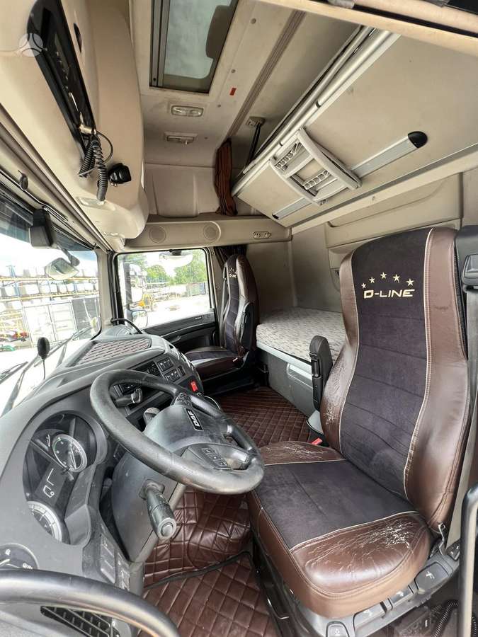 DAF XF510FT RETARDERIS, double sleeper