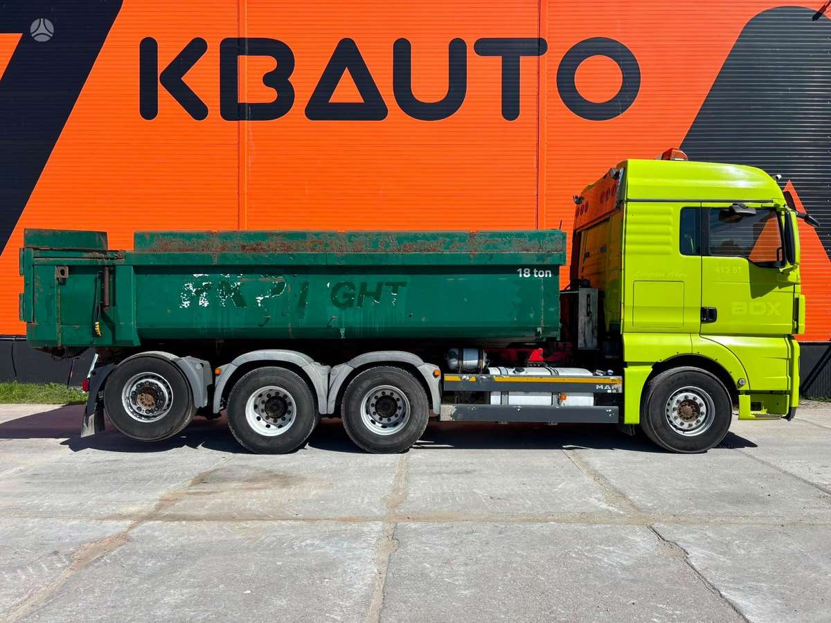 MAN TGX 35.540 8x4*4, самосвалы