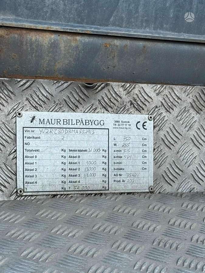 Volvo FH 460 6x4, single sleeper