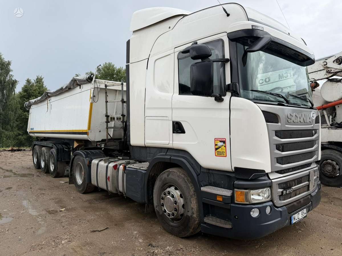 Scania R410, double sleeper