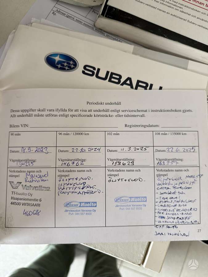 Subaru Forester, 2.5 l., off-road / crossover