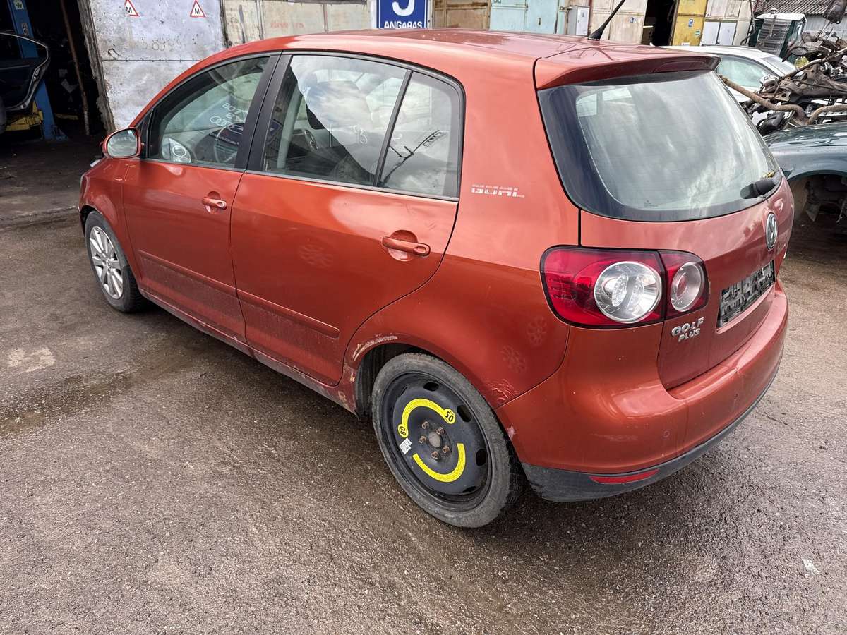 Volkswagen Golf Plus Minsko pl 33a 5 angaras variklis bmm