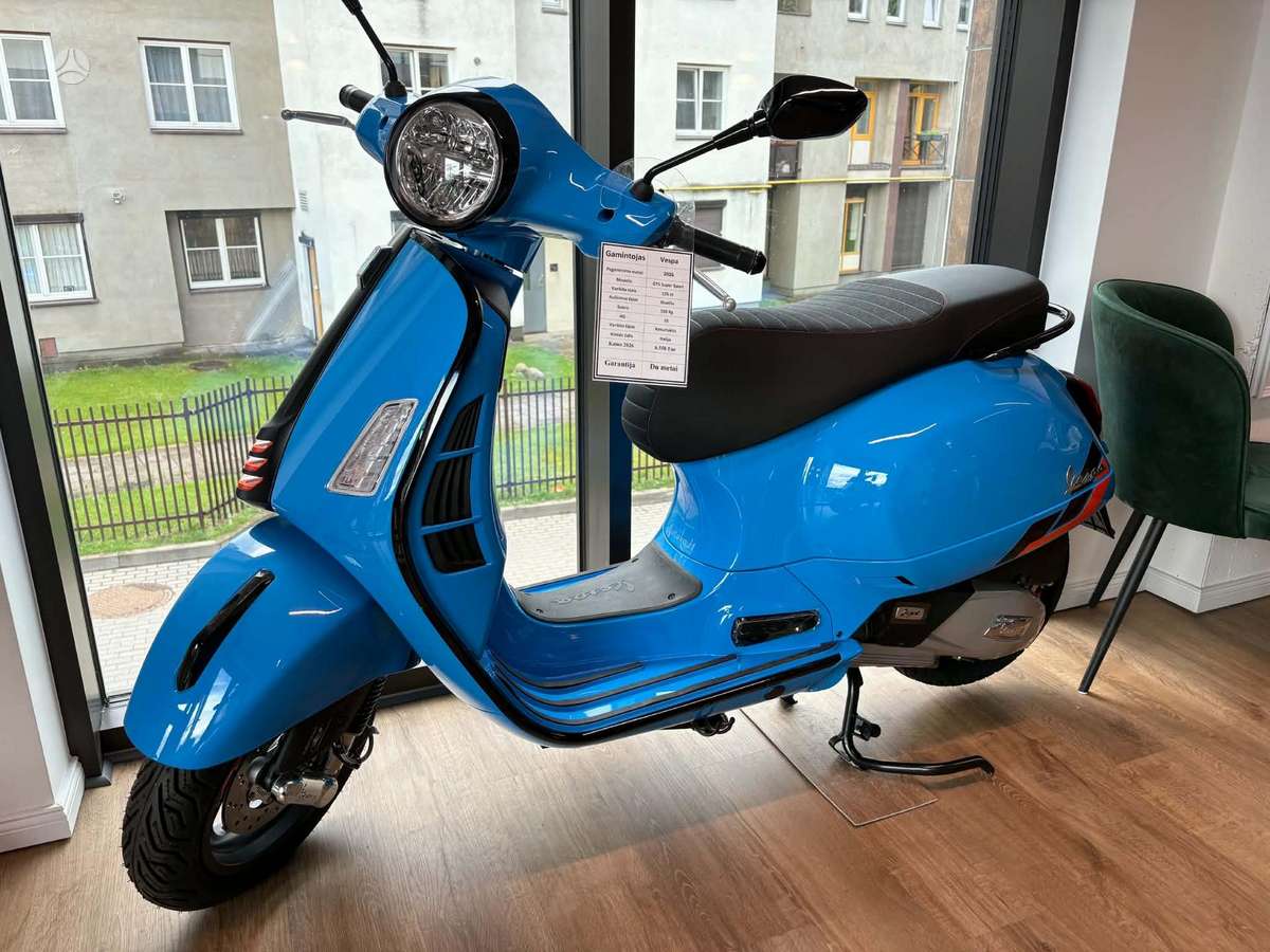 Piaggio Vespa 125cc, scooters / mopeds