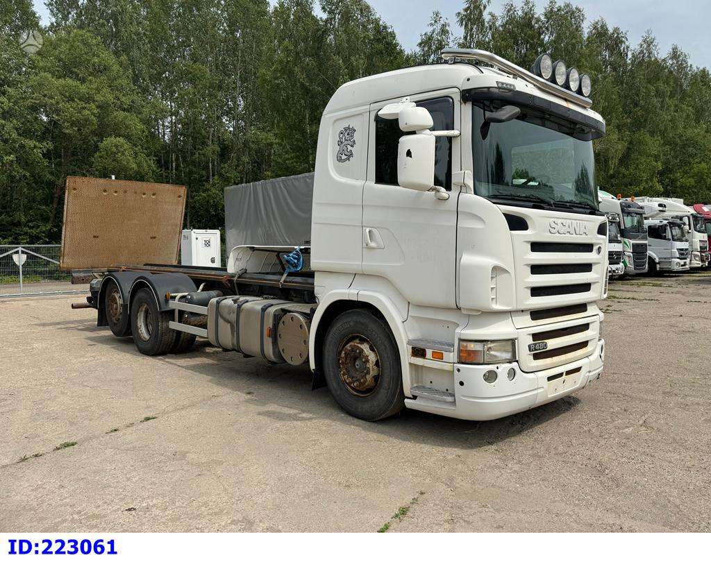 Scania R480 6X2 3 Pedals, шасси
