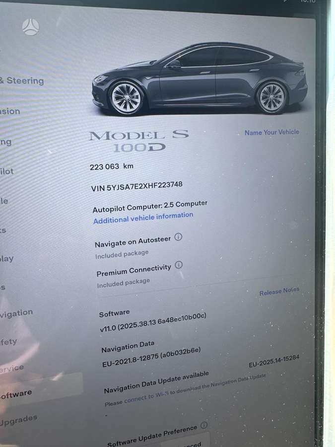 Tesla Model S, 100 kWh, saloon / sedan