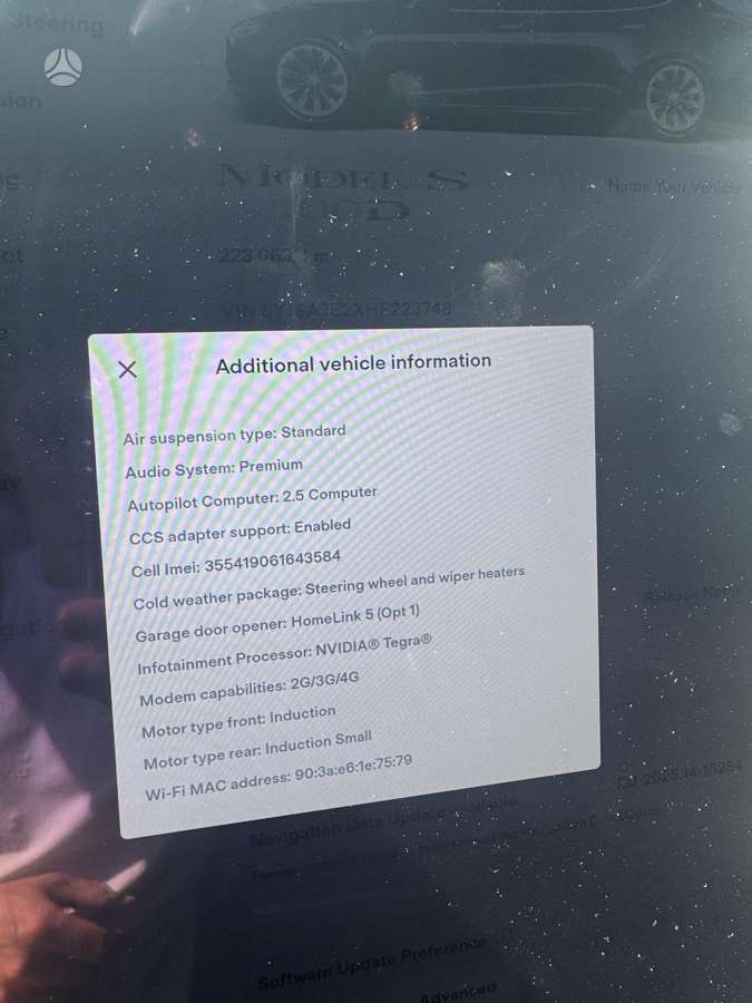 Tesla Model S, 100 kWh, saloon / sedan