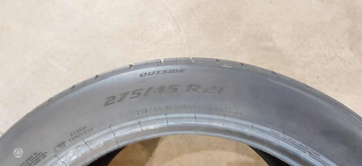 Pirelli P zero, летние 275/45 R21