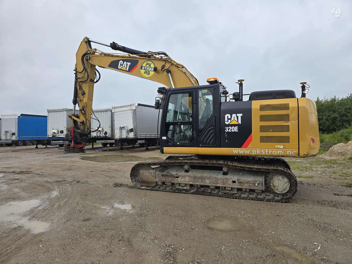 Caterpillar 320.LEICA GPS, экскаваторы