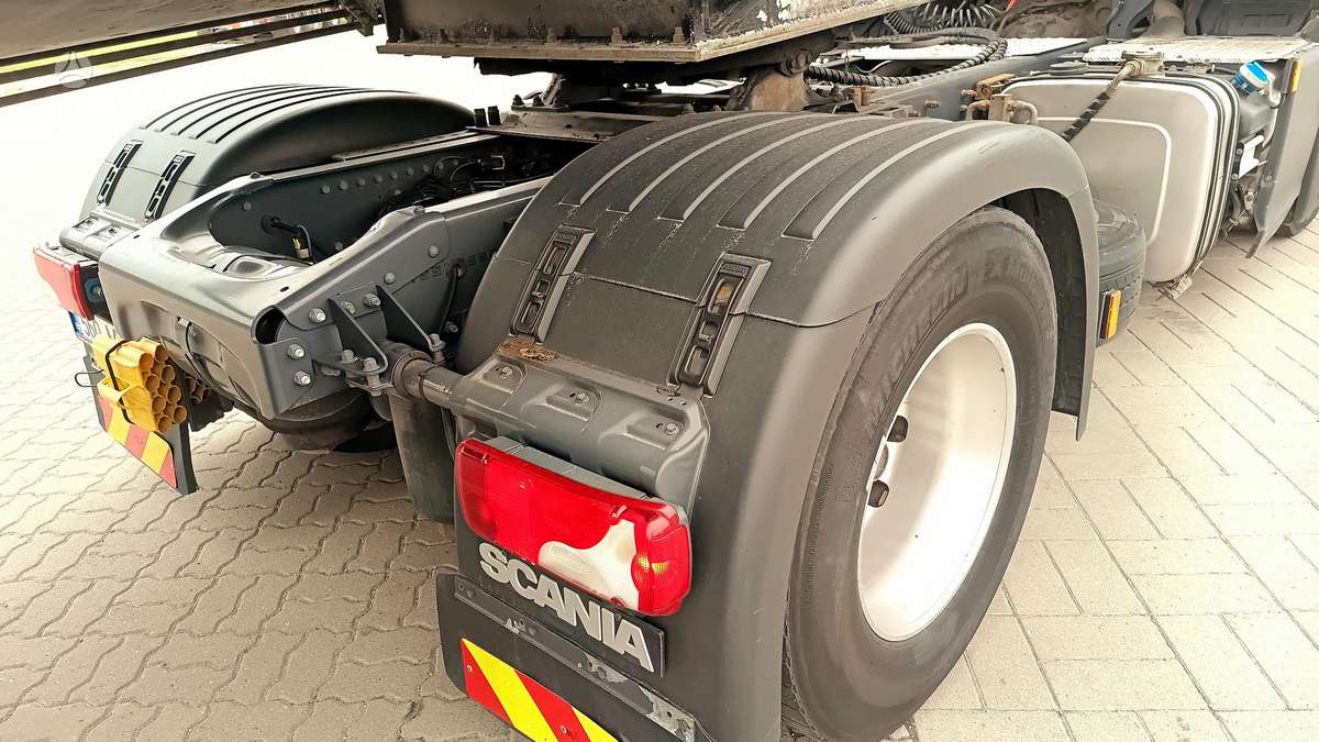 Scania G450 ADR + tank trailer, single sleeper