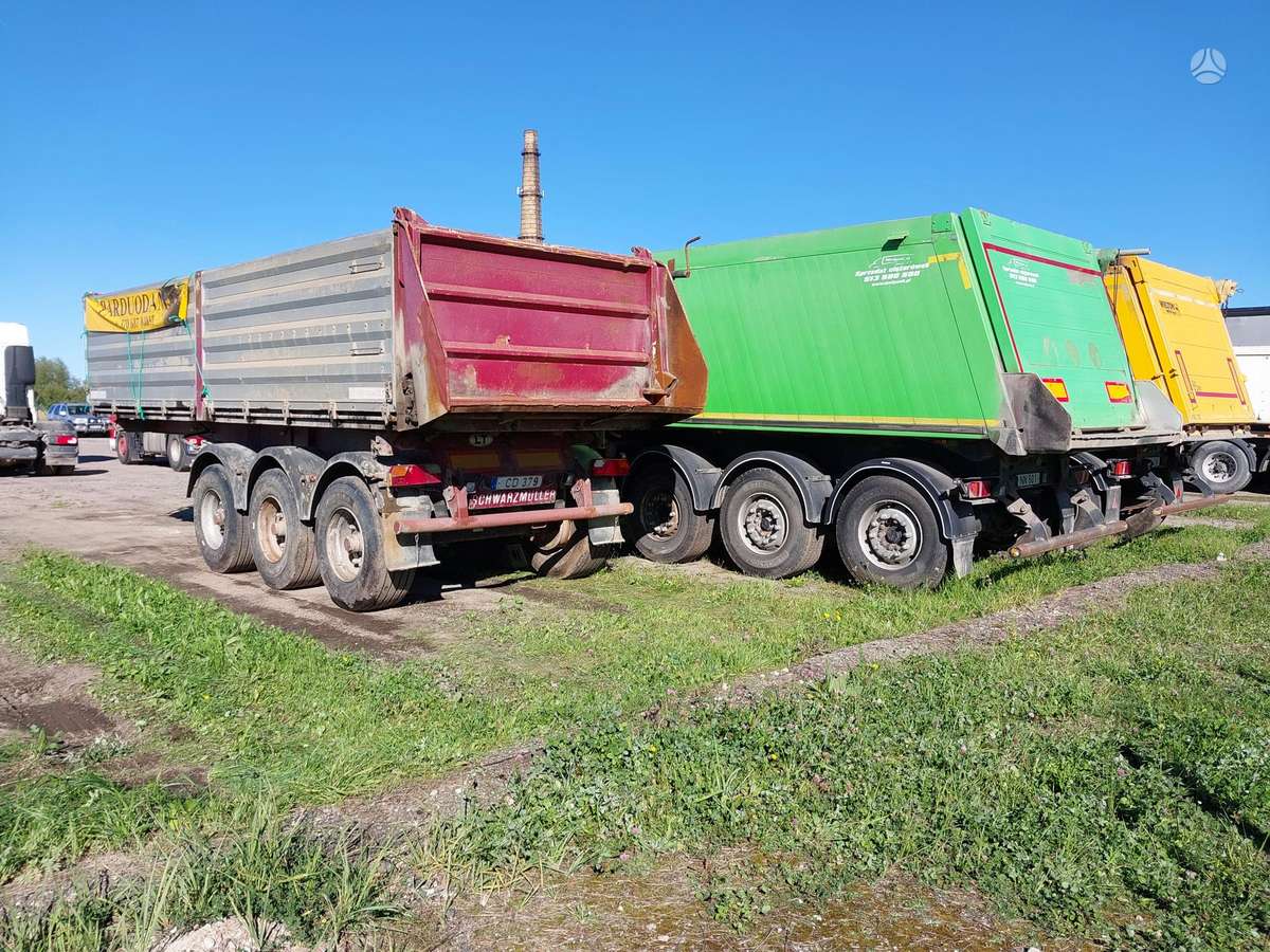 Schwarzmüller 3A-3SHKS, gero tech. stovio, самосвалы