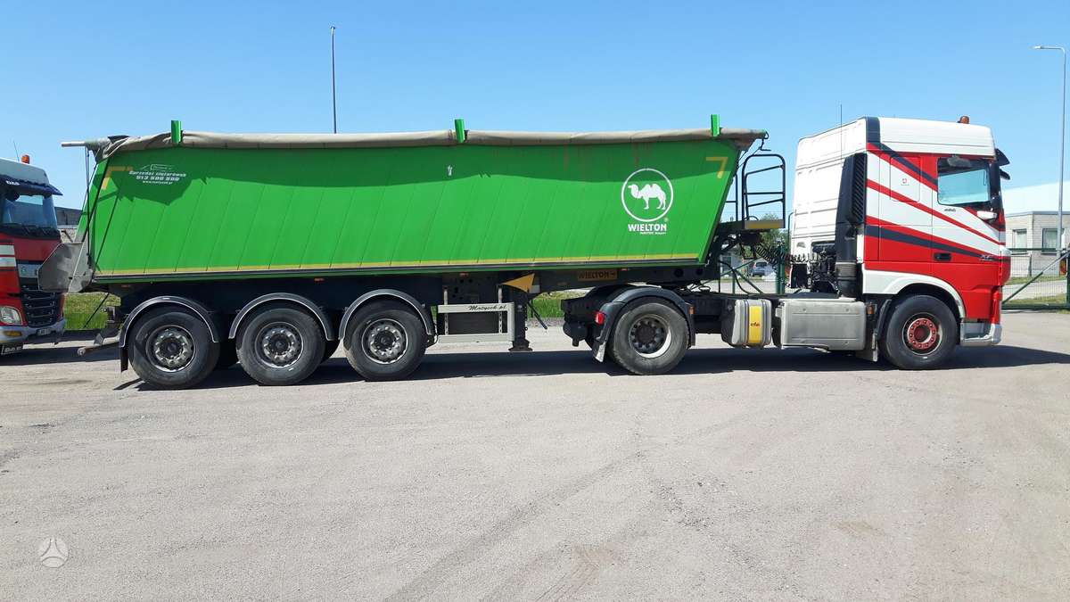 Schwarzmüller 3A-3SHKS, gero tech. stovio, dumper / tipper