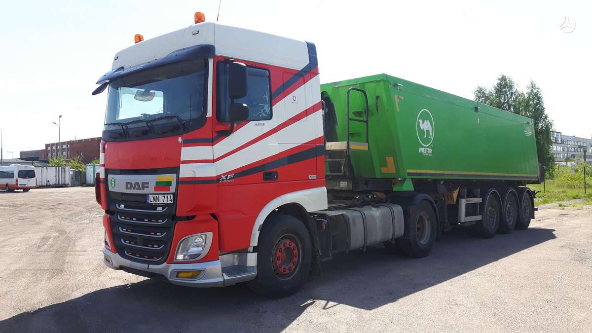 Schwarzmüller 3A-3SHKS, gero tech. stovio, dumper / tipper