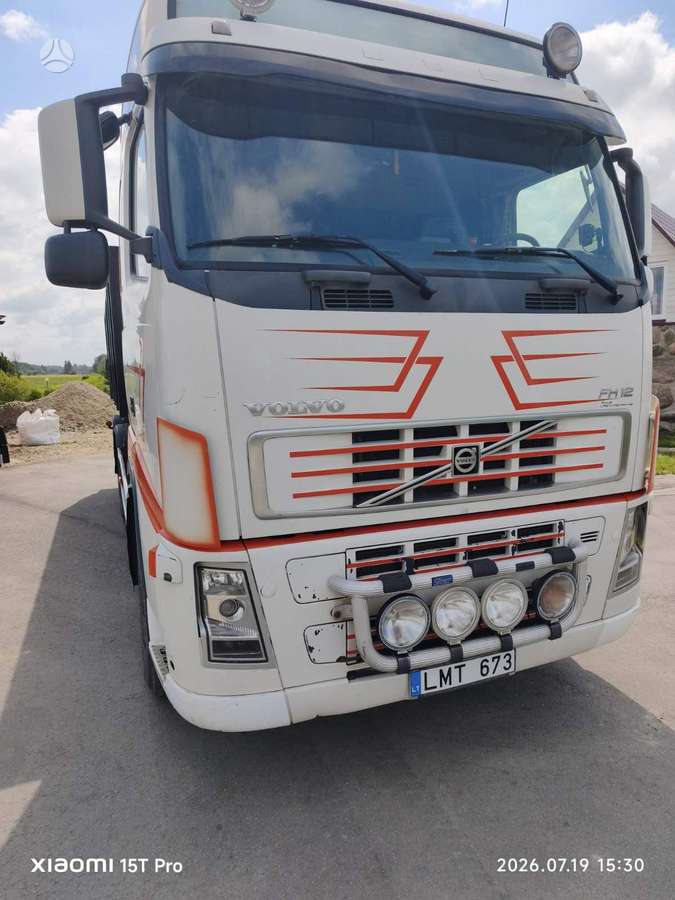 Volvo FH12, самосвалы с прицепoм