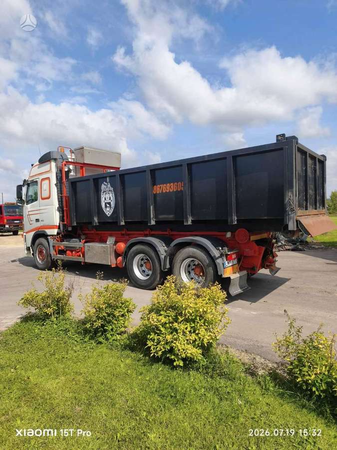 Volvo FH12, самосвалы с прицепoм