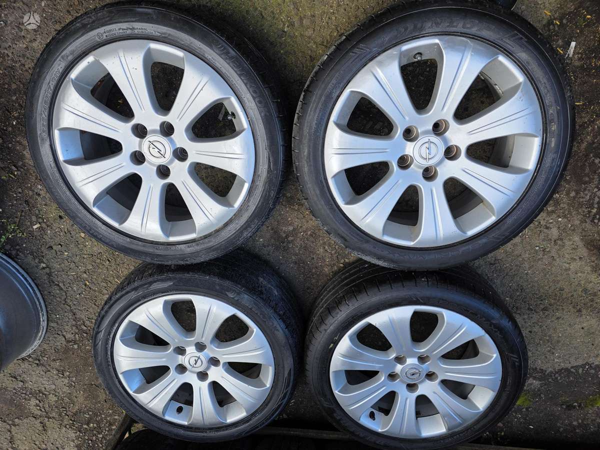 Opel Meriva, light alloy, R17