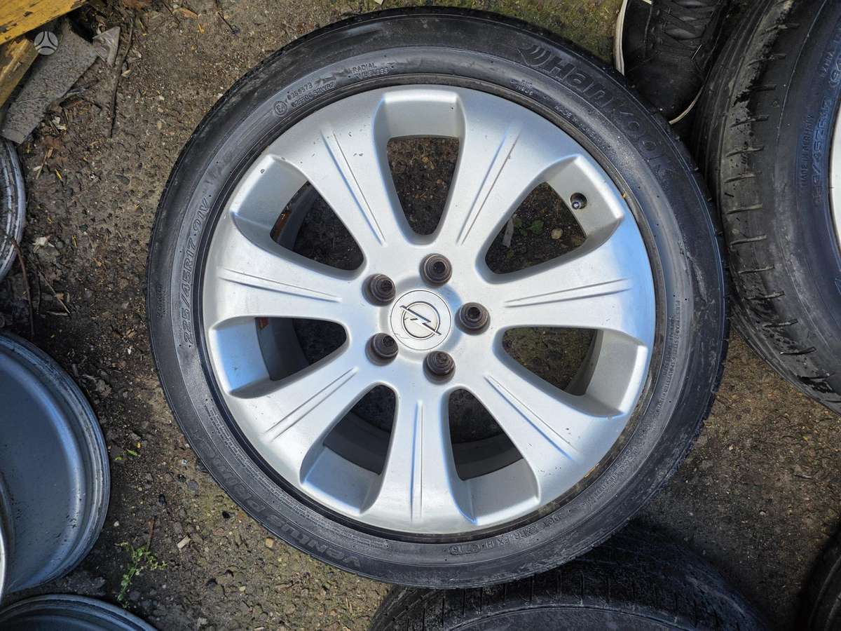 Opel Meriva, light alloy, R17