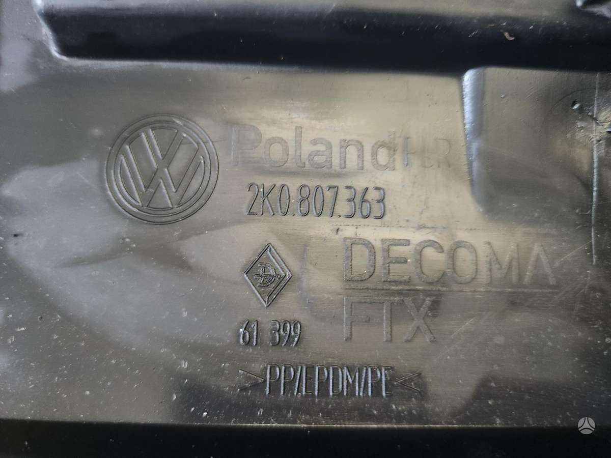 Volkswagen Caddy, 2K0 807 363, bumpers