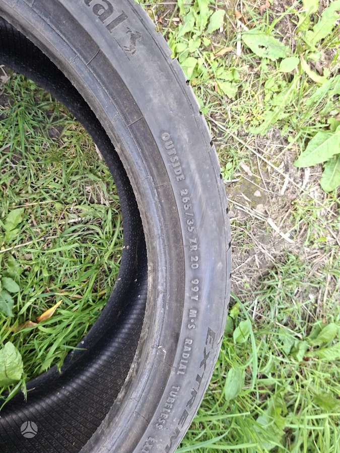 Continental, summer 265/35 R20