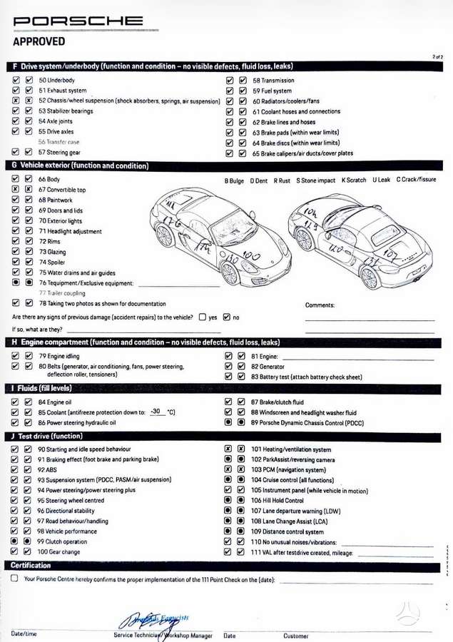 Porsche Boxster, 2.7 l., convertible