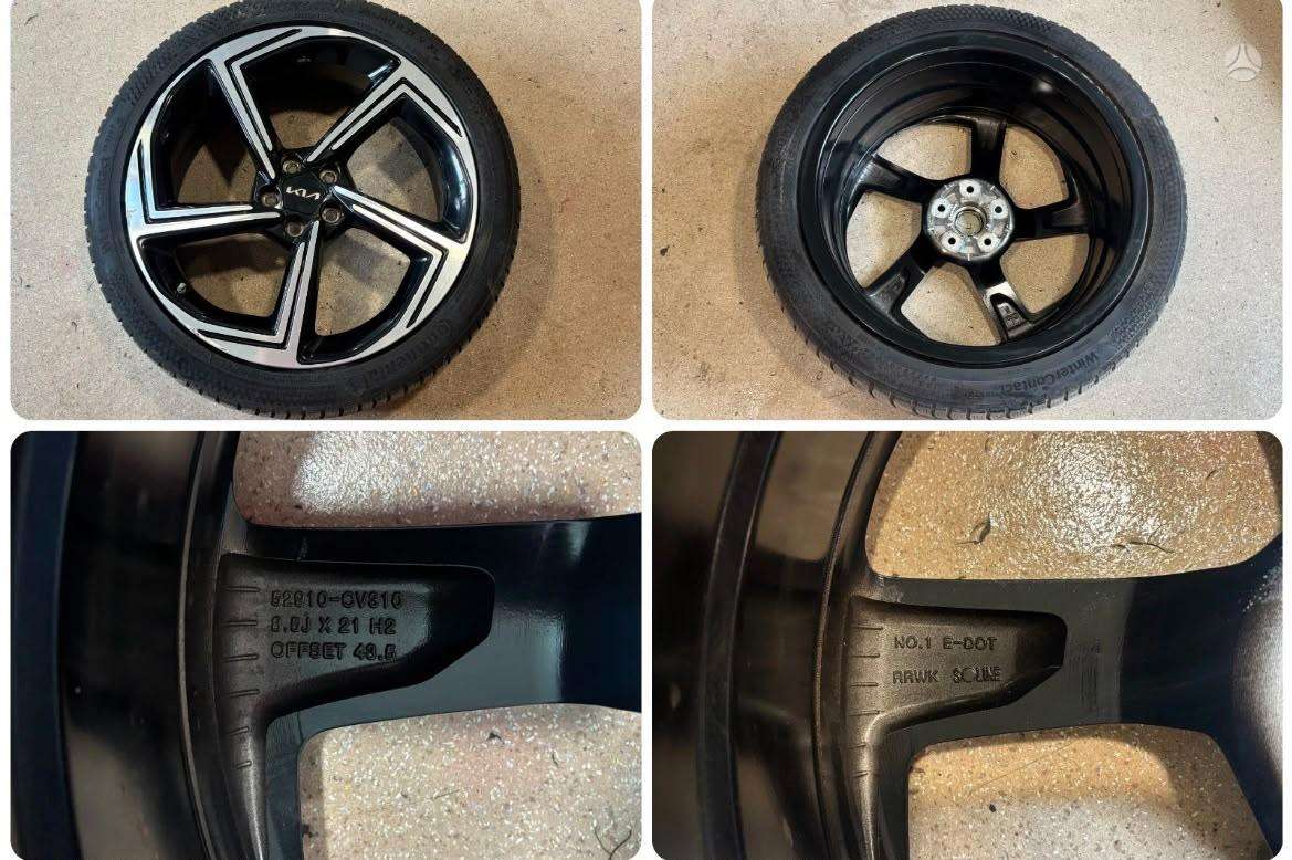 Kia EV6 Kia ev6 gt salonas stabdziu komplektas ratai r21 vaziuokle