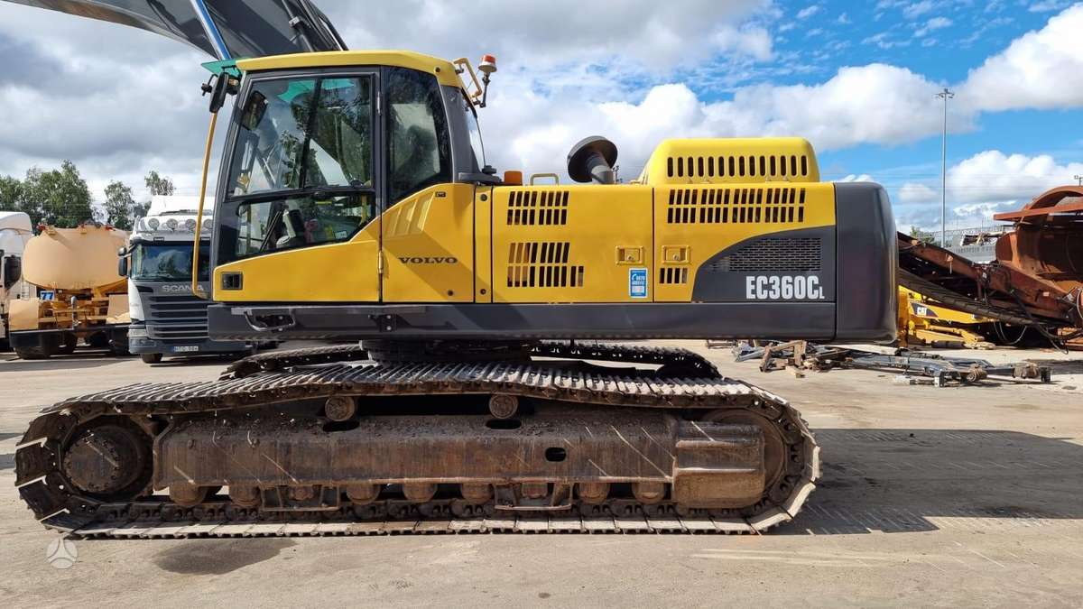 Volvo EC 360 C II, ekskavatoriai