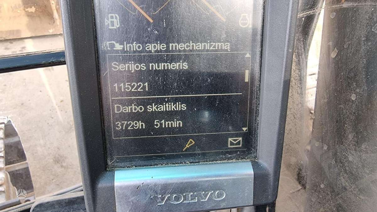 Volvo EC 360 C II, ekskavatoriai