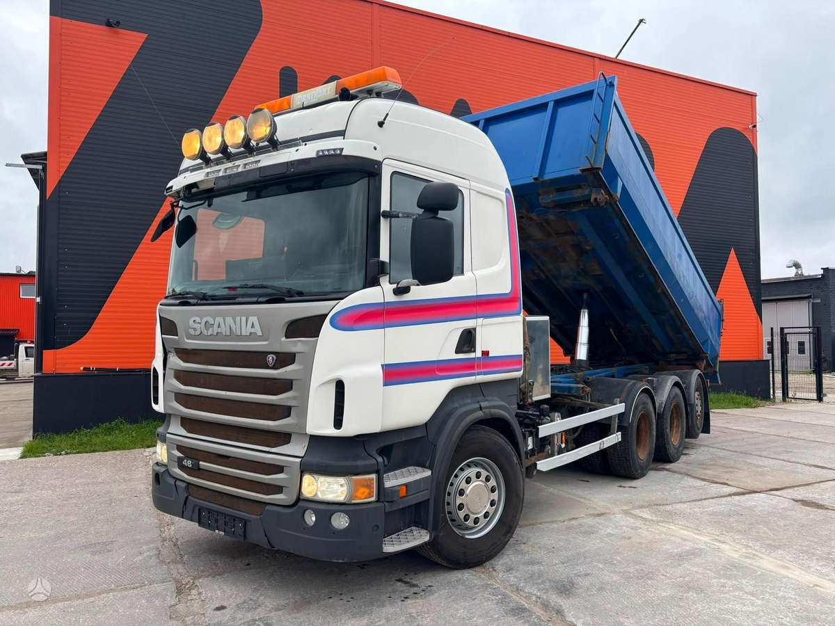 Scania R 480 8x4*4, самосвалы