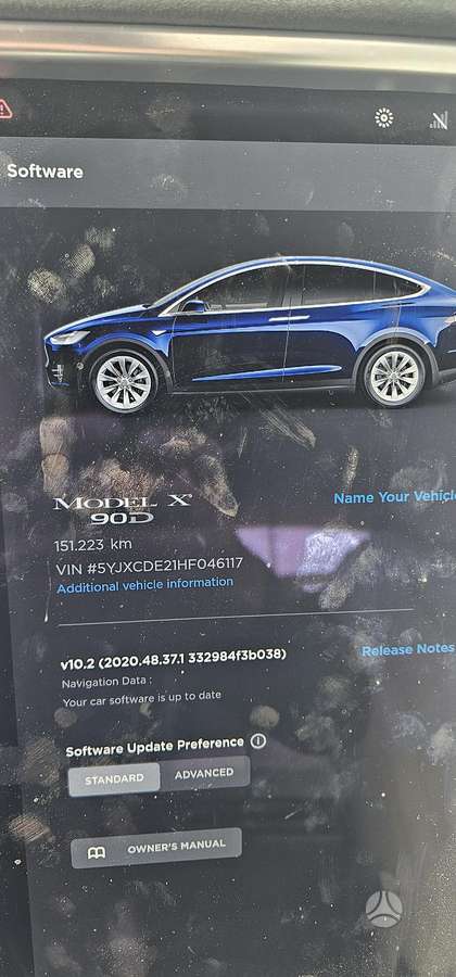 Tesla Model X, Внедорожник / Кроссовер
