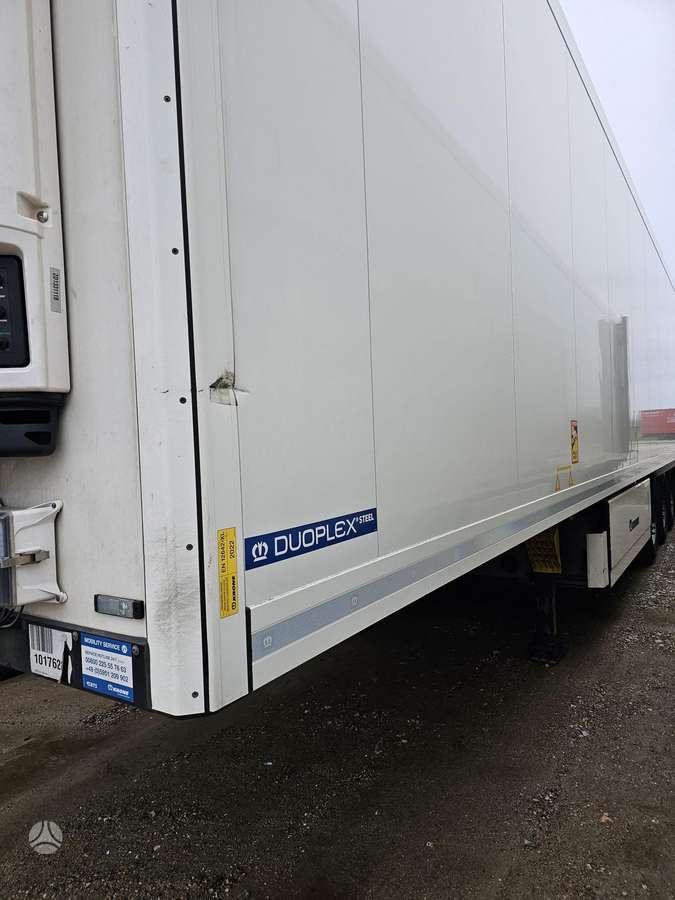 Krone SD, Carrier Vector 1550, refrigerated