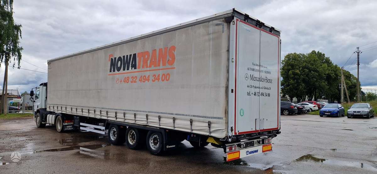 Krone Mega, curtain / tarpaulin