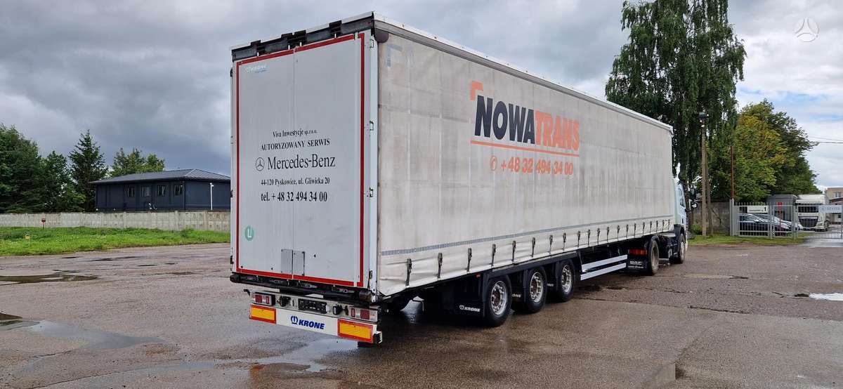 Krone Mega, curtain / tarpaulin