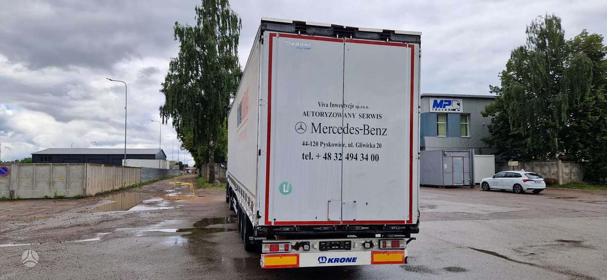 Krone Mega, curtain / tarpaulin
