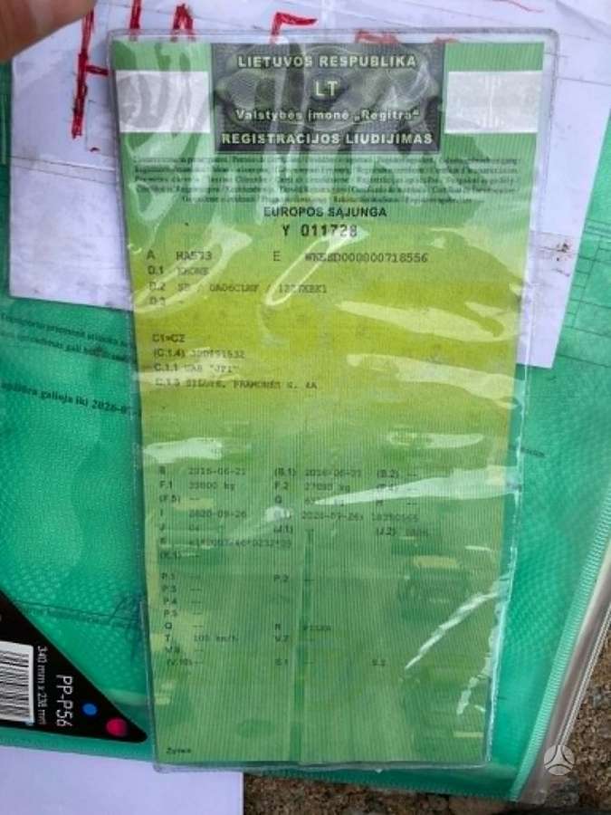 Krone SD, curtain / tarpaulin
