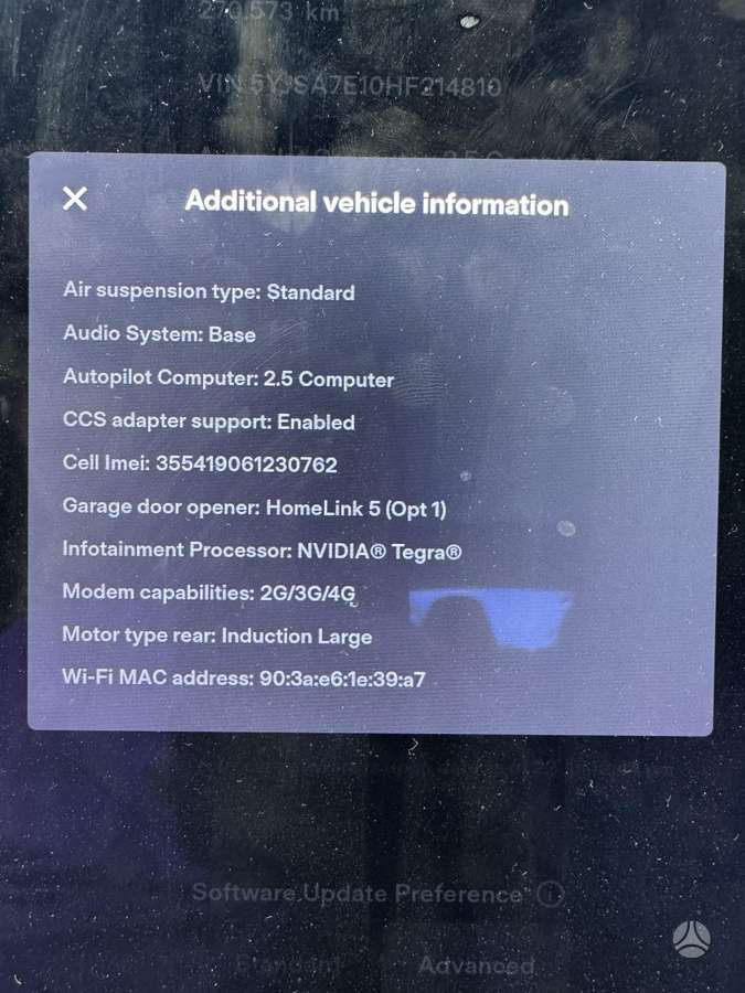 Tesla Model S, 75 kWh, hečbekas