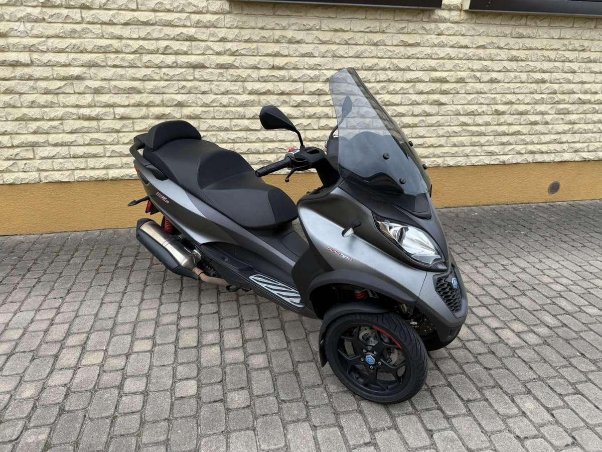 Piaggio MP3 493cc, трициклы