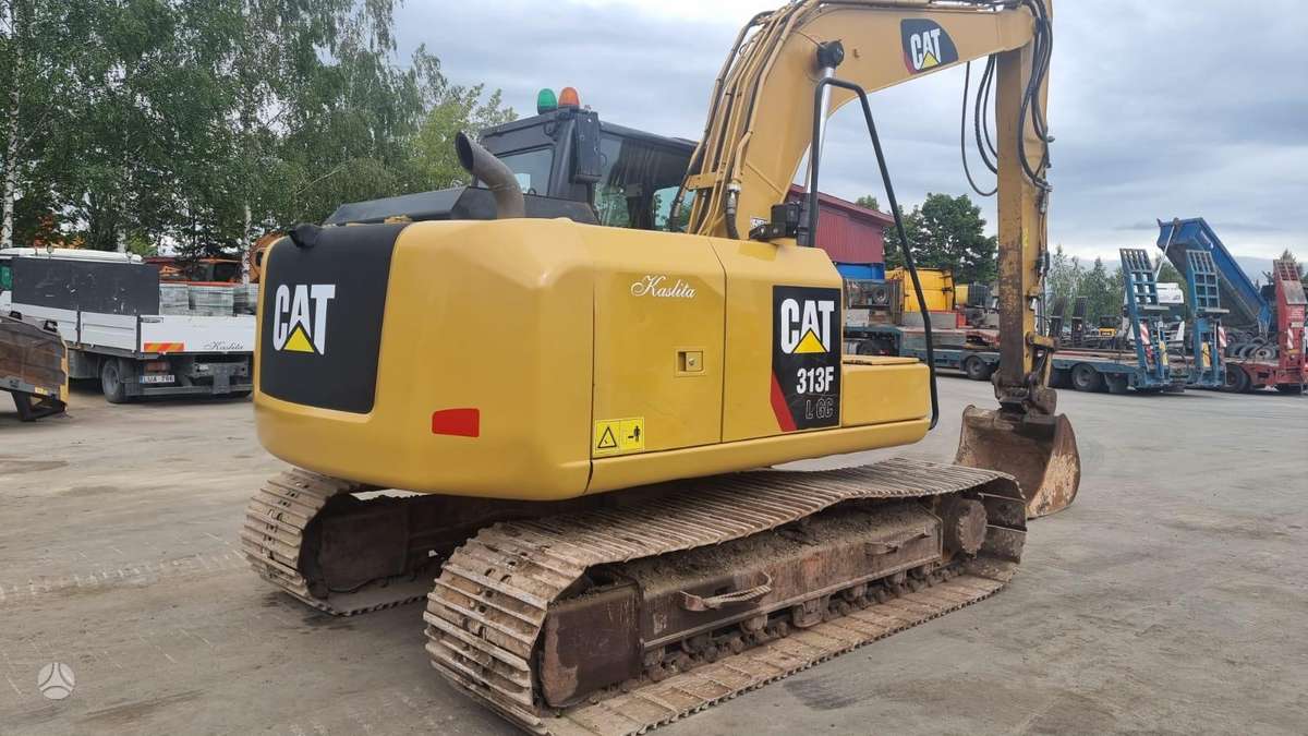Caterpillar 313 FL, ekskavatoriai