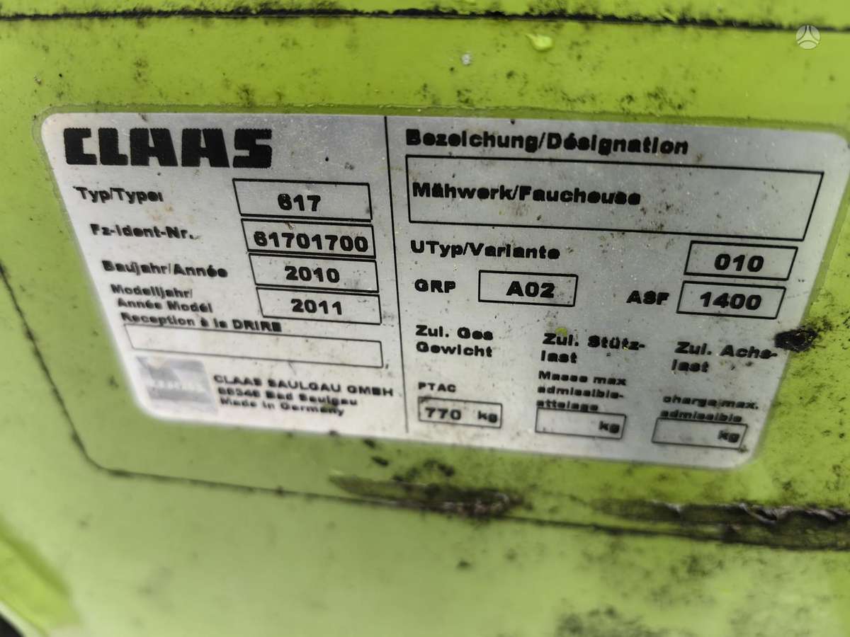 Claas DISCO 2700 CONTOUR, сенокосилки / измельчители