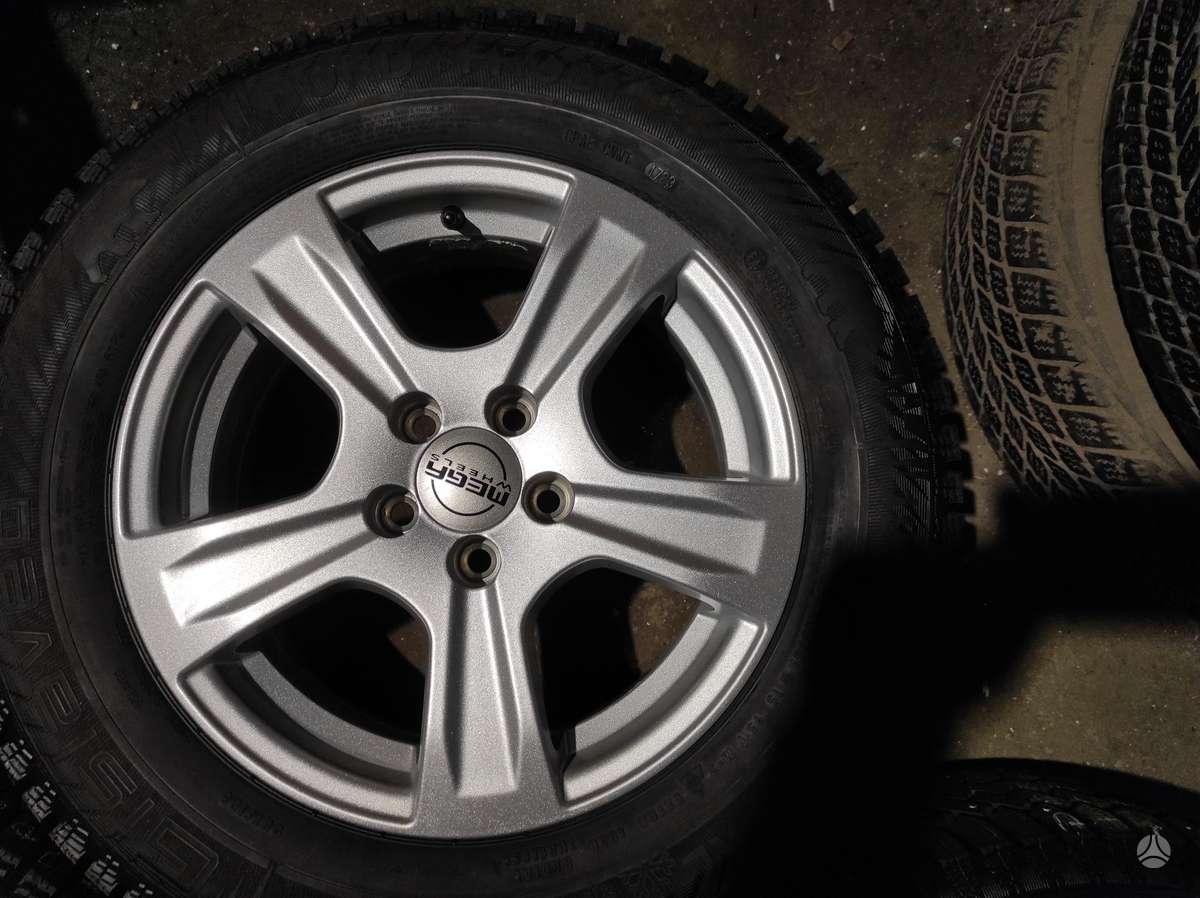 MEGA WHEELS 2023-2024m., легкосплавные , R15
