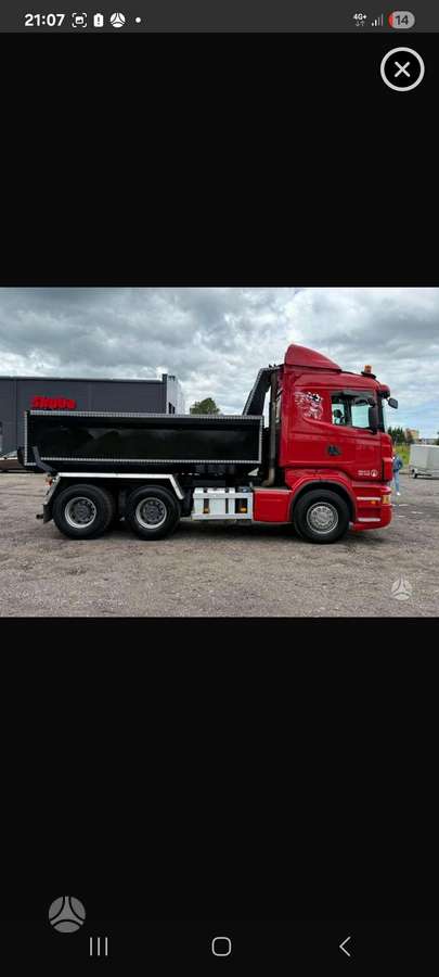 Scania R560, sunkvežimių nuoma
